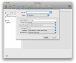 New Image dialogue in Disk Utility